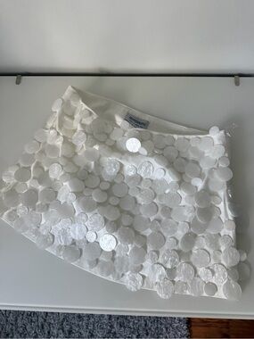 Peppermayo White Mini Skirt